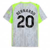 Manchester City Bernardo Silva #20 Tretí futbalový dres 2025-26 Krátky Rukáv